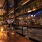 a bar with many bottles of wine